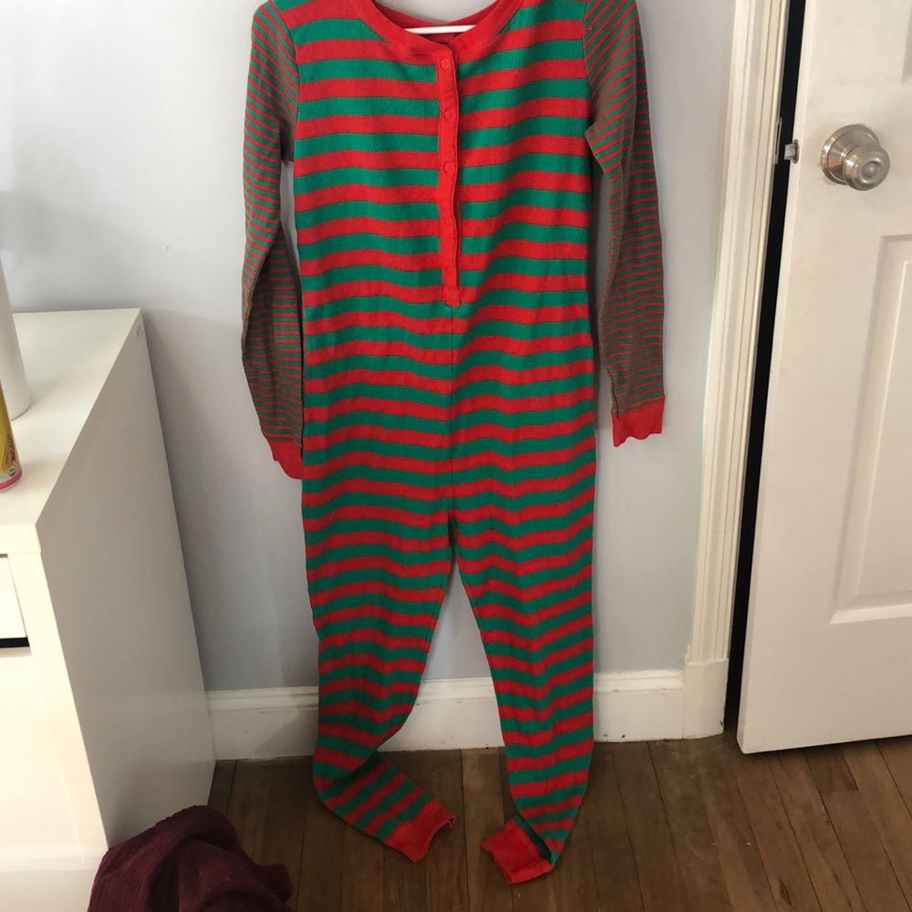 Christmas pj , onesie